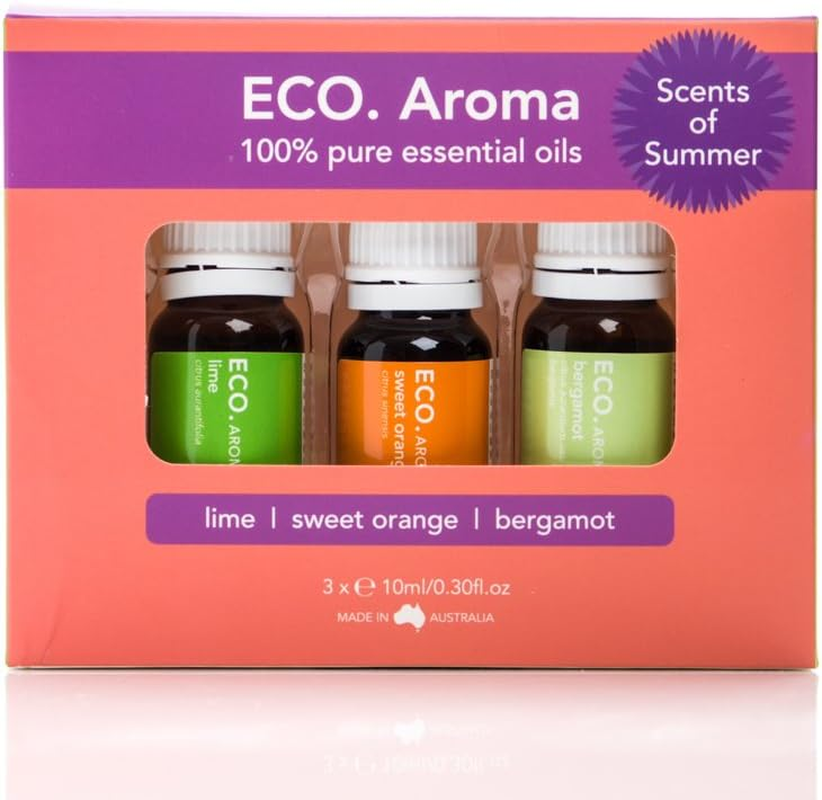 ECO. Scents of Summer Aroma Trio (Bergamot, Lime, Sweet Orange)