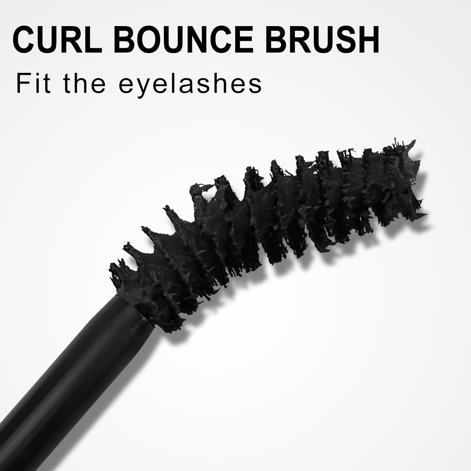 Apooliy Colorful Mascara and Makeup Remover Set,Smudge-Proof Black Mascara,Blue Purple Long Lasting Charming Voluminous image number 2