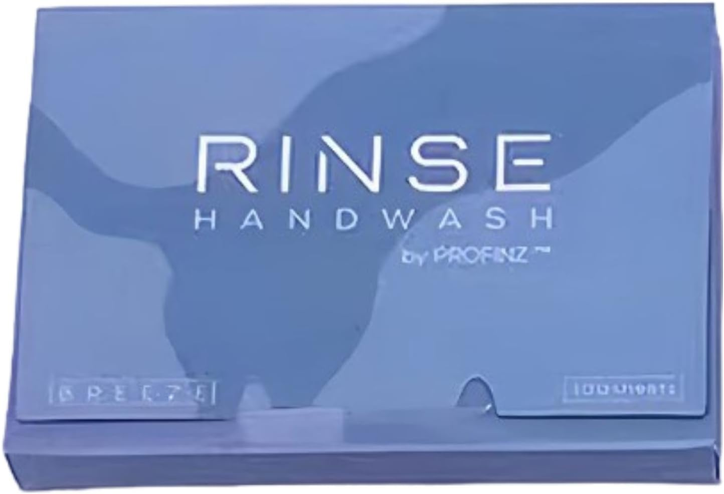 Perfeclan 100 Pieces Soap Sheets for Hand Washing,Soap Paper,Outdoor Supplies,Soap Flakes Disposable Hand Wash Soap Paper for Traveling