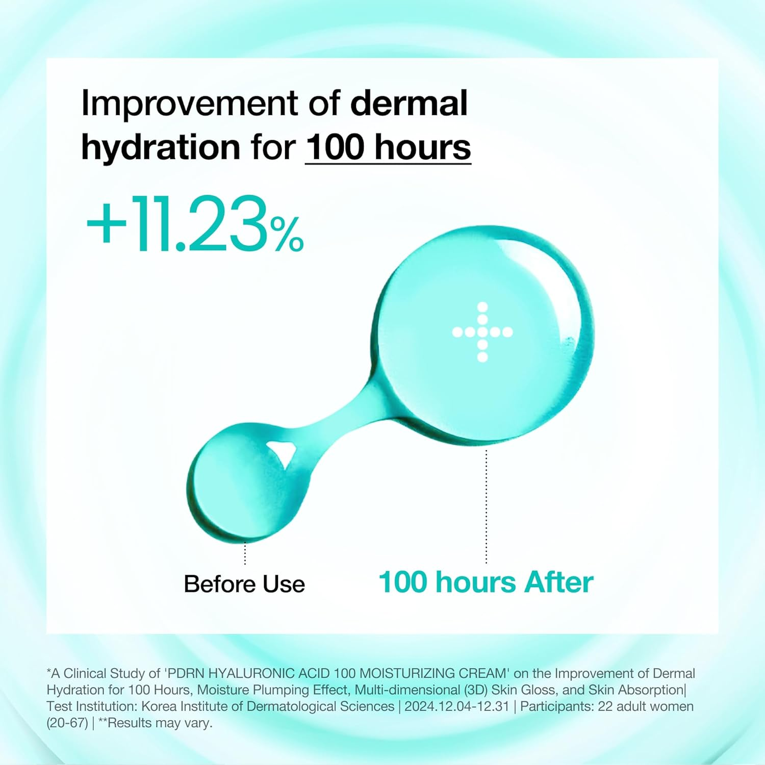 Anua PDRN Hyaluronic Acid 100 Moisturizing Cream, Lightweight Hydrating Moisturizer with Salmon PDRN, Hyaluronic Acid, Collagen for Glass Skin, Korean Skin Care (60Ml / 2.02 Fl. Oz) image number 4