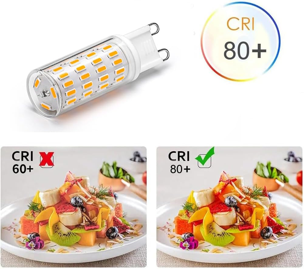 G9 White Dimmable 12V 24V AC/DC 5W 63LED 4014SMD LED Bulb for Closet Lighting, Bedside Lamps, RV, Camper, Marine, Energy Efficient and Durable - 4 Pack - 2, Warm White image number 3