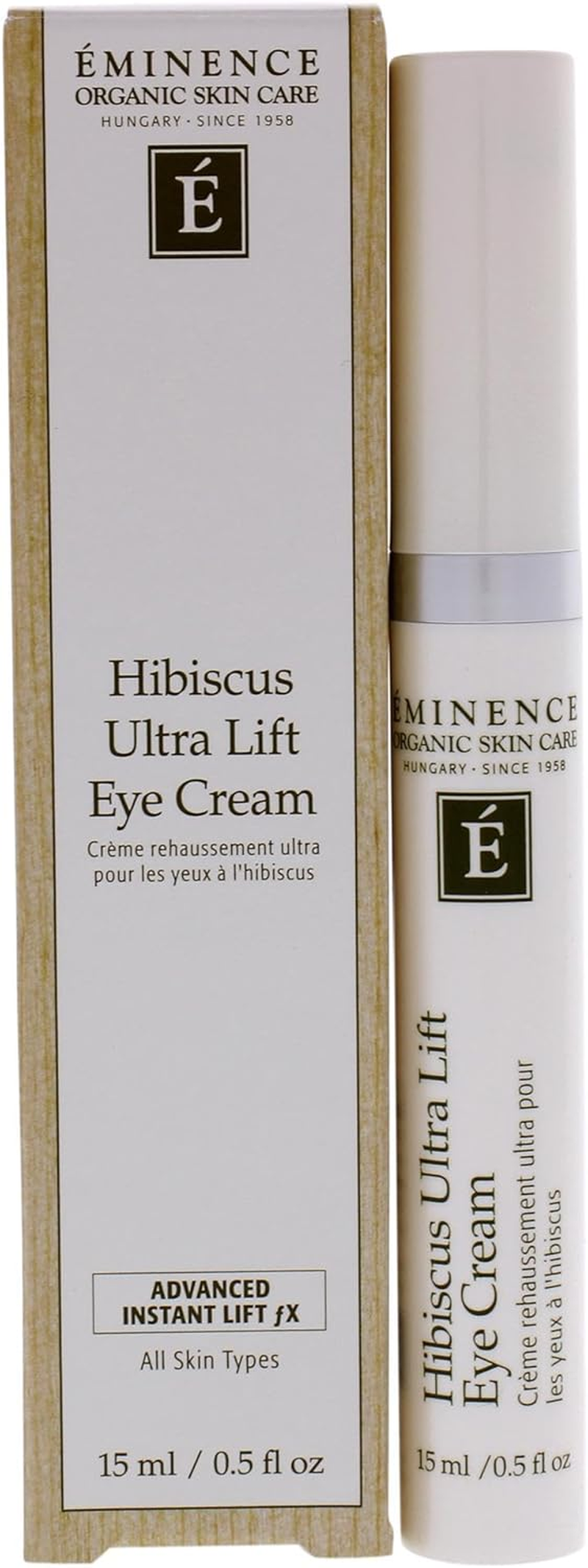 Eminence Organic Skincare Hibiscus Ultra Lift Eye Cream, 0.5 Ounce image number 1