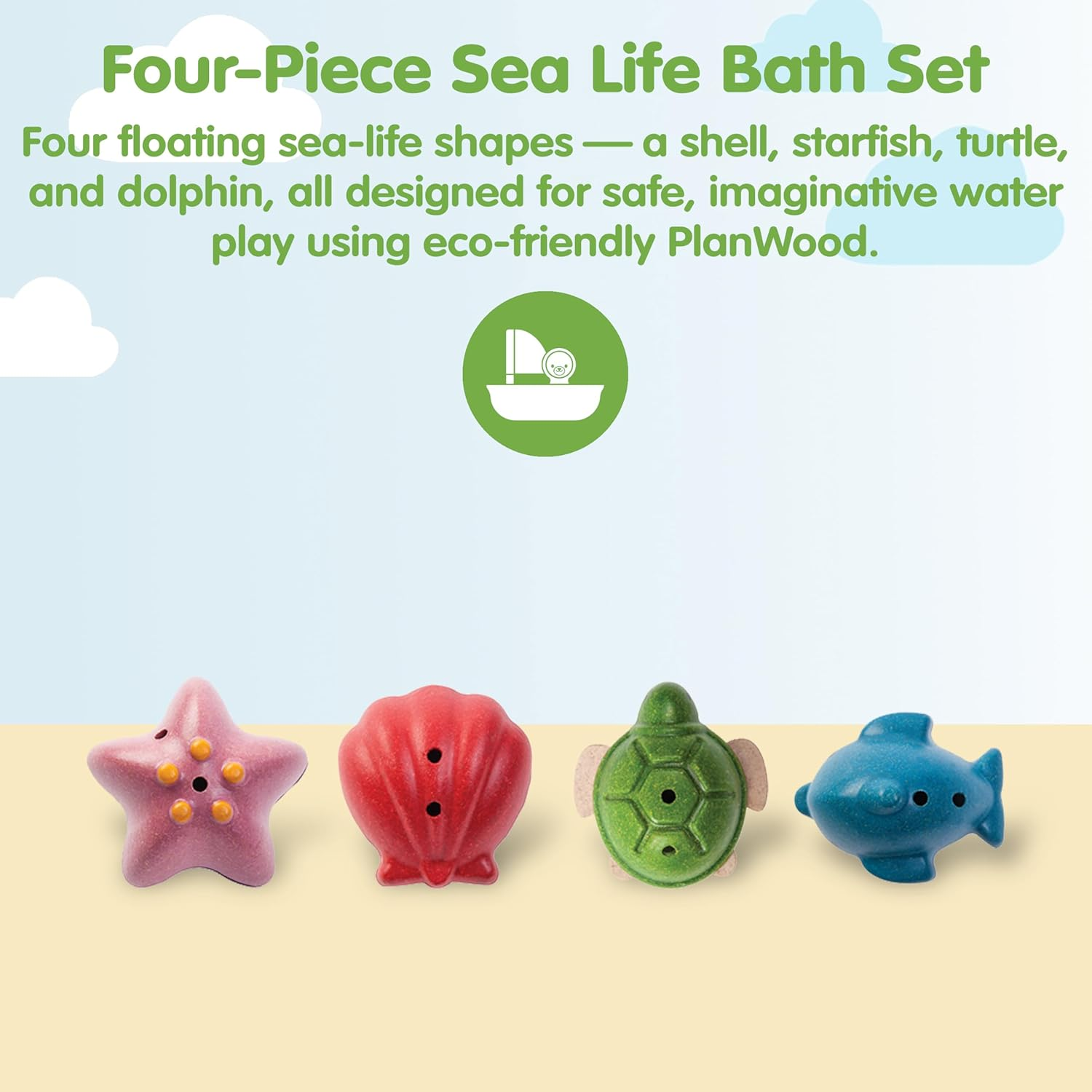 Plan Toys Sea Life Play Set image number 6