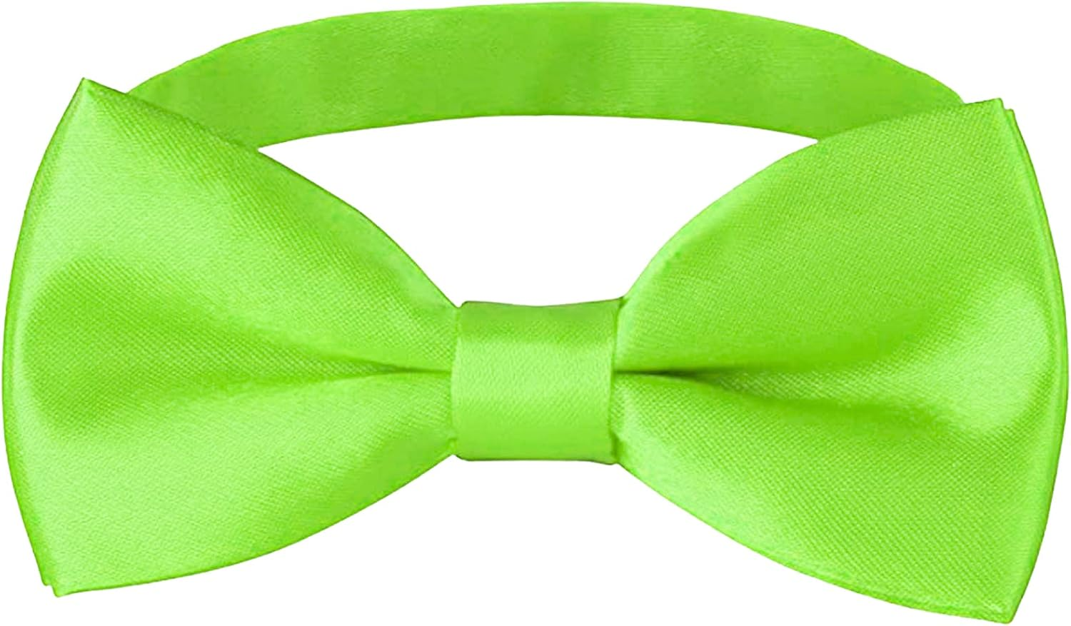 Adjustable Boys Bow Tie Solid Pre Tied for Wedding Party Dress Up