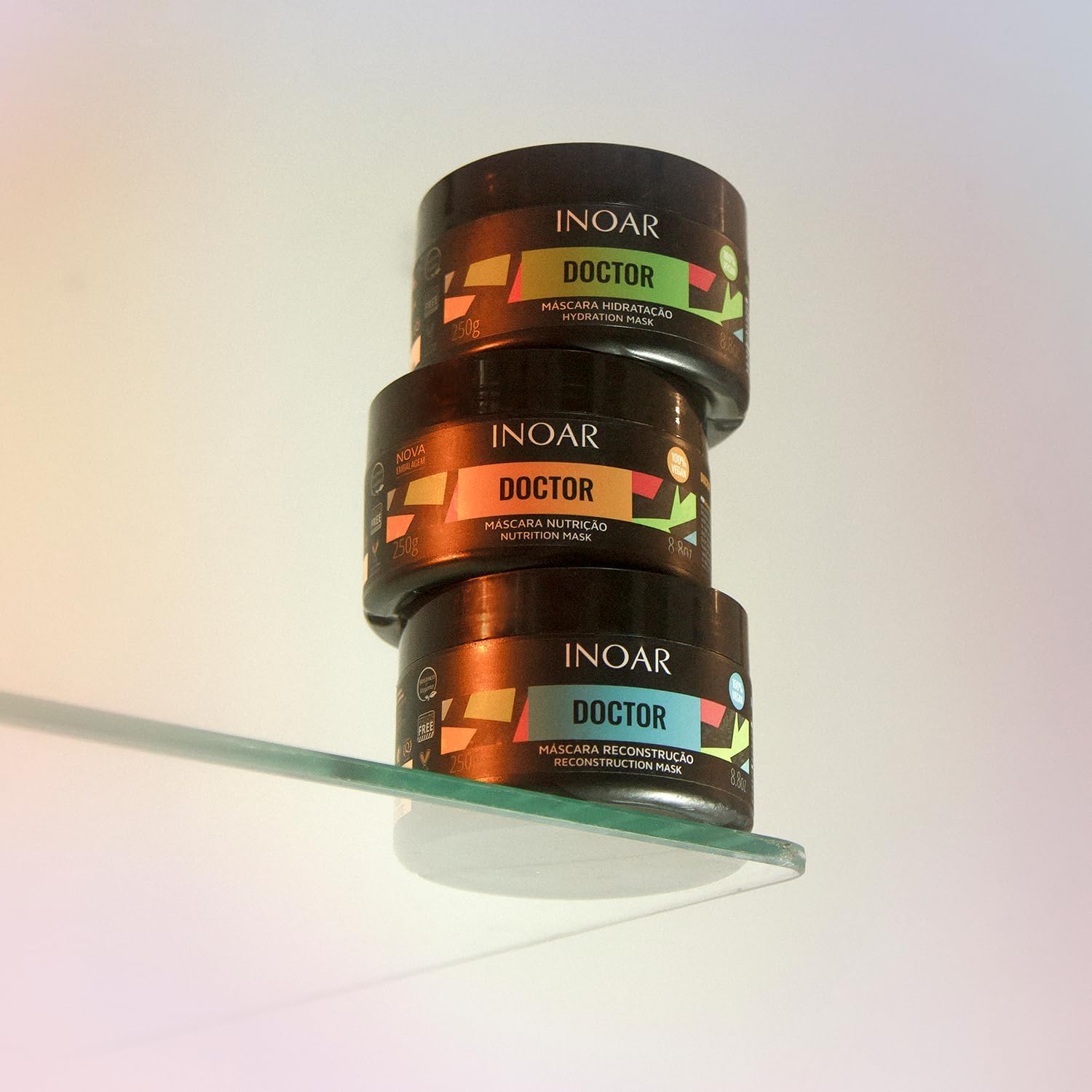 Inoar Doctor Moisturizing Hair Mask 8.8Oz/250G image number 6