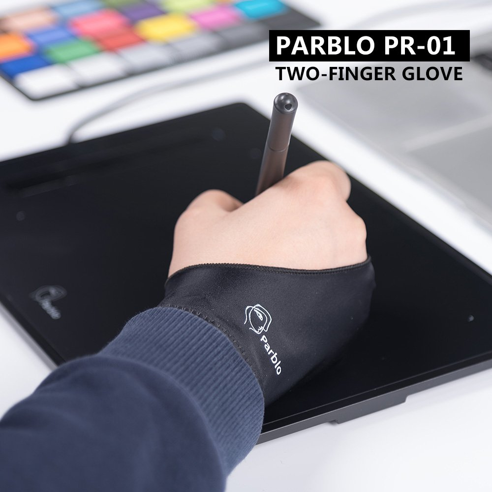 Parblo PR01 Artist Drawing Glove for Drawing Tablet,Fit for Both Right and Left Hand image number 2
