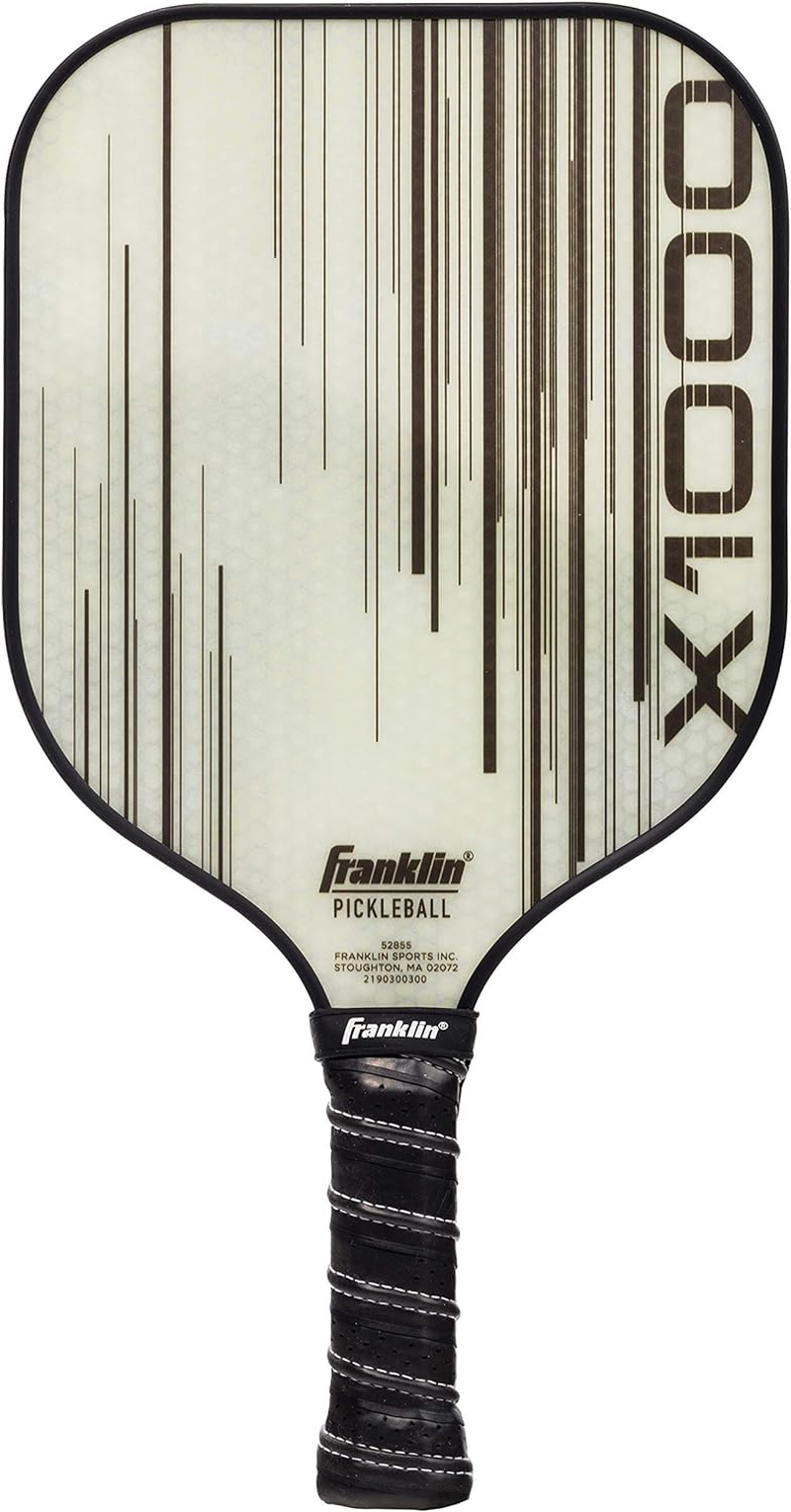 Franklin Sports Pickleball Paddle - X-1000 Polypropylene Core Pickleball Racket - Official USA Pickleball (USAPA) Approved Pickleball Paddle - Lightweight Pro Racket - 8Mm Thick Core