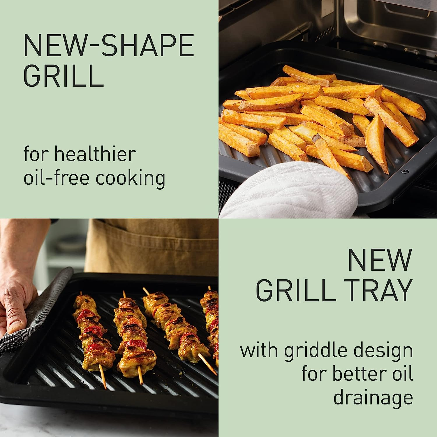 Panasonic 27L 4-In-1 Flat-Bed Combination Microwave Oven with Steam, Grill or Bake Functions 1000W (NN-DS59NBQPQ) image number 5