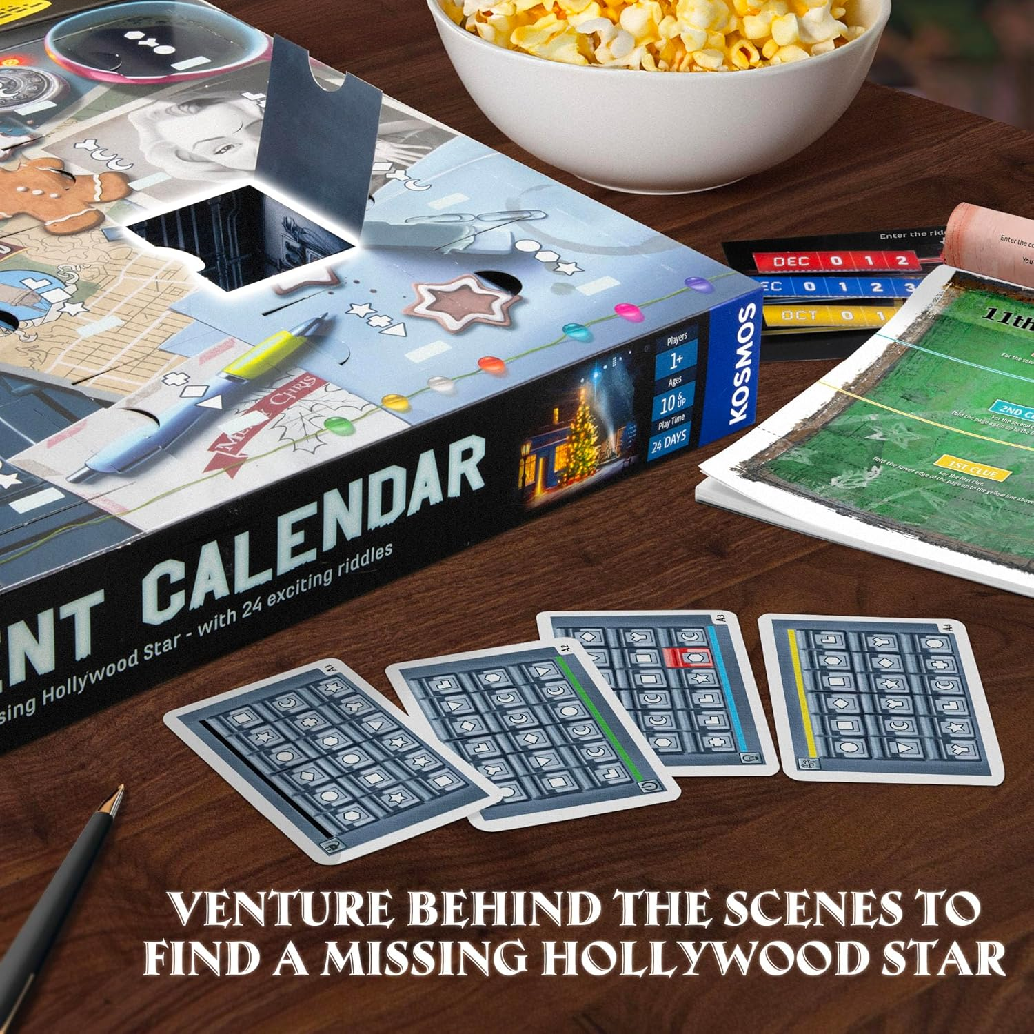 Thames & Kosmos Exit: the Game Advent Calendar the Missing Hollywood Star Board Games