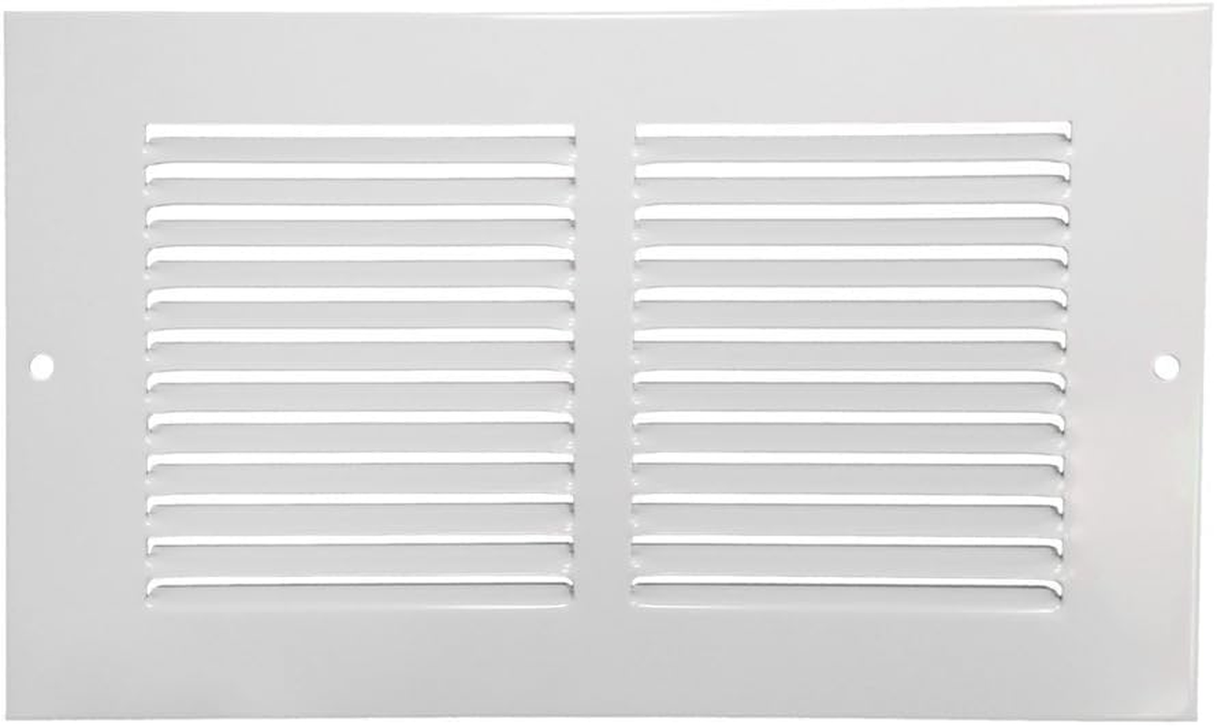 Rocky Mountain Goods Air Return Grille - Heavy Duty Steel with Premium Finish - Includes Full Installation Kit - Louvered Design - Paintable Vent Cover - Matte White - Consistent Air Flow, White image number 3
