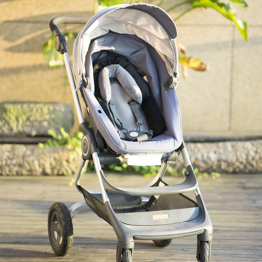 COOLBEBE Upgraded 3-In-1 Babybody Support for Newborn Infant Toddler - Extra Soft Car Seat Insert Cushion Pad, Perfect for Carseats, Strollers, Swings image number 1