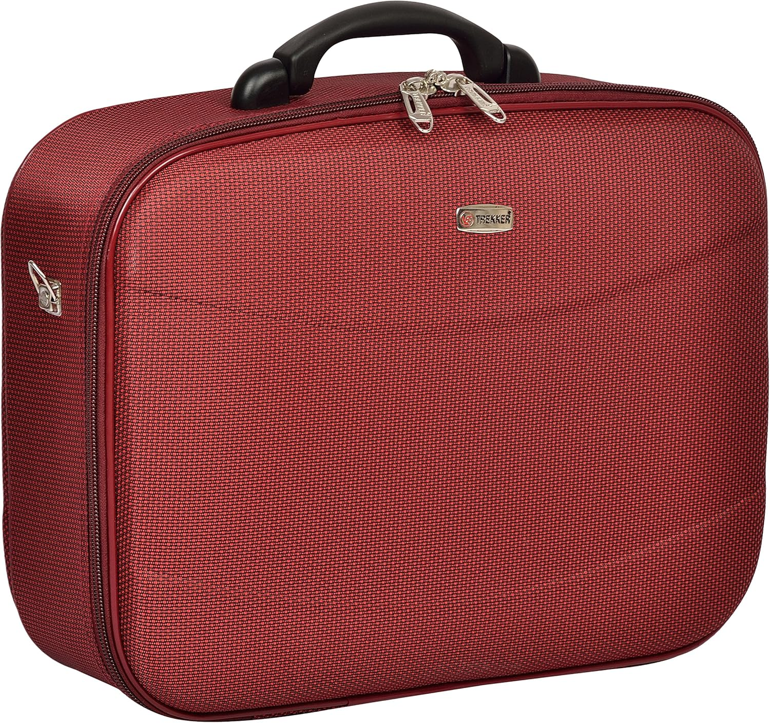 TREKKER Polyester 32.5 Cms Red Softsided Cabin Luggage (Icon-O-N18Red), Red, Icon-O-N18Red, Luggage