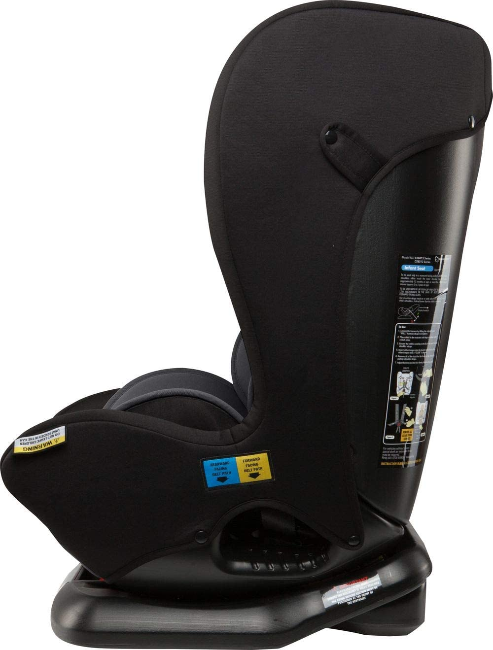 Infasecure Kompressor 4 Astra Isofix Convertible Car Seat for 0 to 4 Years, Grey (CS8513) image number 3