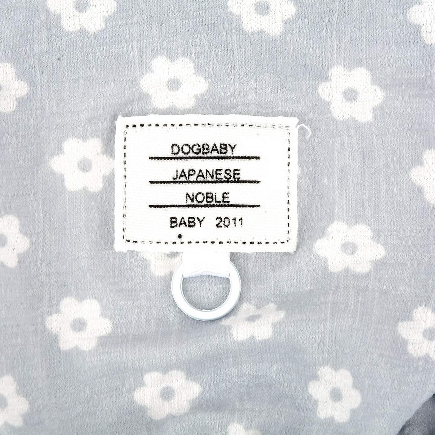 ZUNEA Small Dog Daisy Jumpsuit Pajamas Adorable Cotton Overalls Pjs Puppy Sleeping Clothes Shirt with Pant Pet Doggie Cats Four Legs Pyjamas for All Season Blue M image number 2