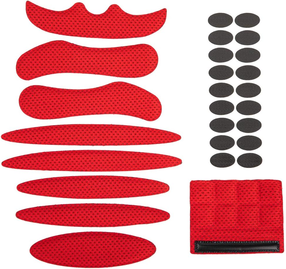 Helmet Padding Foam Kit 27PCS Bicycle Replacement Sealed Pads Universal Helmet Foam Pad Set for Bike Motorcycle Cycling Riding Racing Sports Outdoors