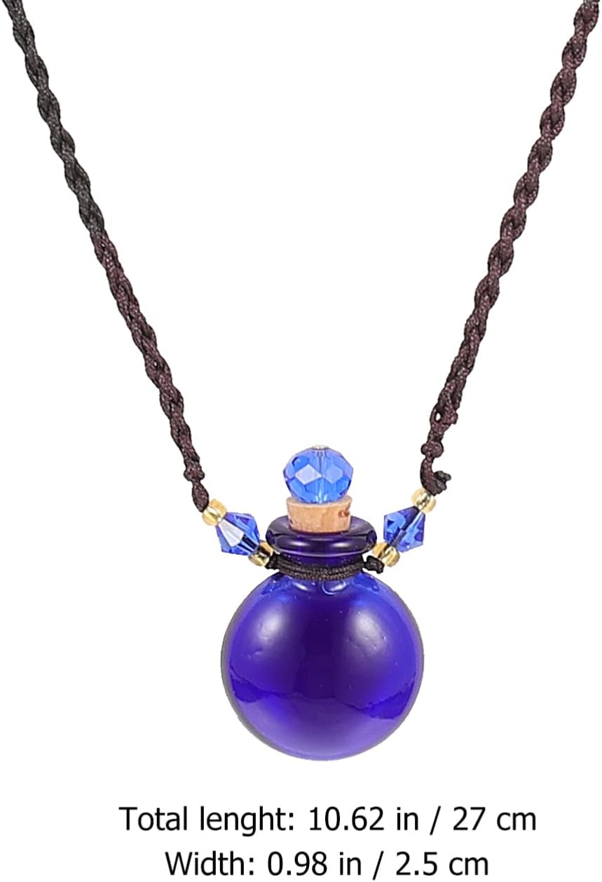 ERINGOGO 4Pcs Portable Aroma Bottle Car Air Freshener Decorative Pendant Car Perfume Scent Booster image number 4