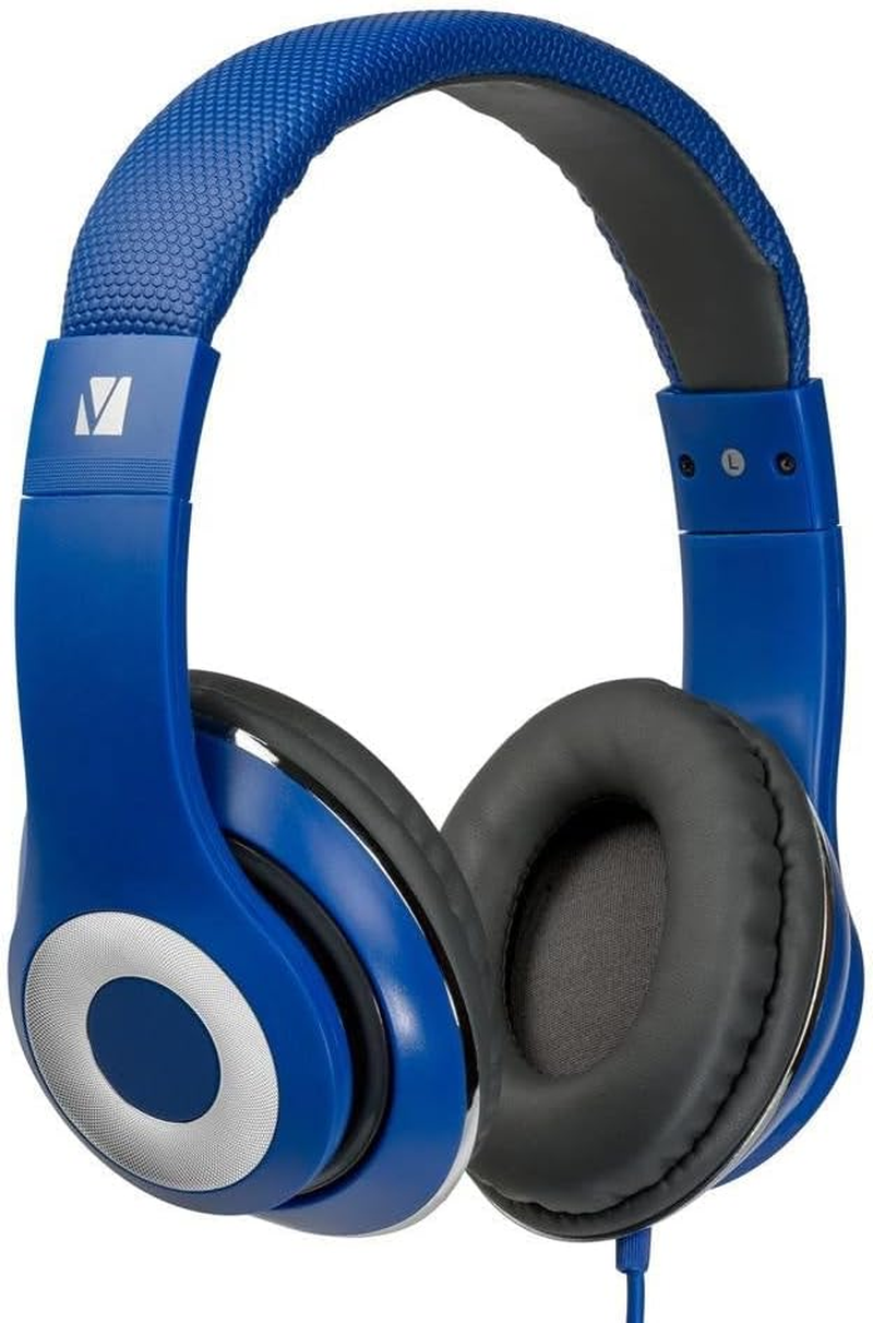 Verbatim Headphone,Blue,Stereo Headphone Classic - Blue
