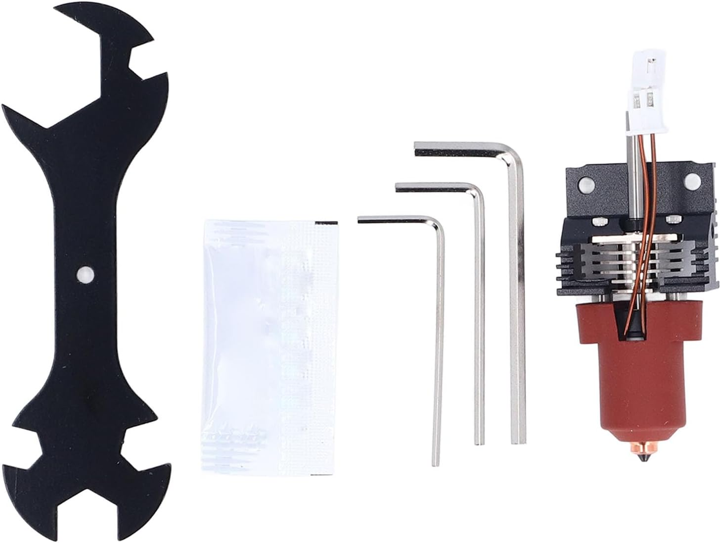 Heating Block Ceramic Hotend Upgrade Kit for K1, K1 Maximum, K1C, 3D Printers Ceramic Heating Block, Hotend Heating Block Kit, Supports 320&deg;C High Temperature, 600Mm/S High Speed image number 6