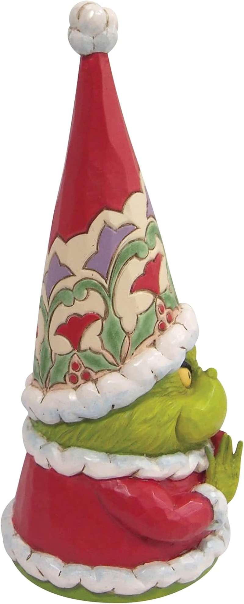 Enesco Jim Shore Dr. Seuss the Grinch Gnome with a Large Heart Figurine, 7.25 Inch, Multicolor image number 4