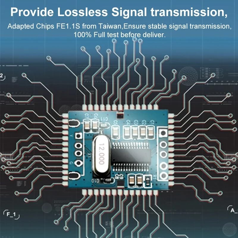 TEKERA 10M USB 2.0 Active Extension Cable Male to Female, Long USB a Extension Cord, USB Extender Repeater for Camera, Printer, Scanner, Keyboard, Game Console