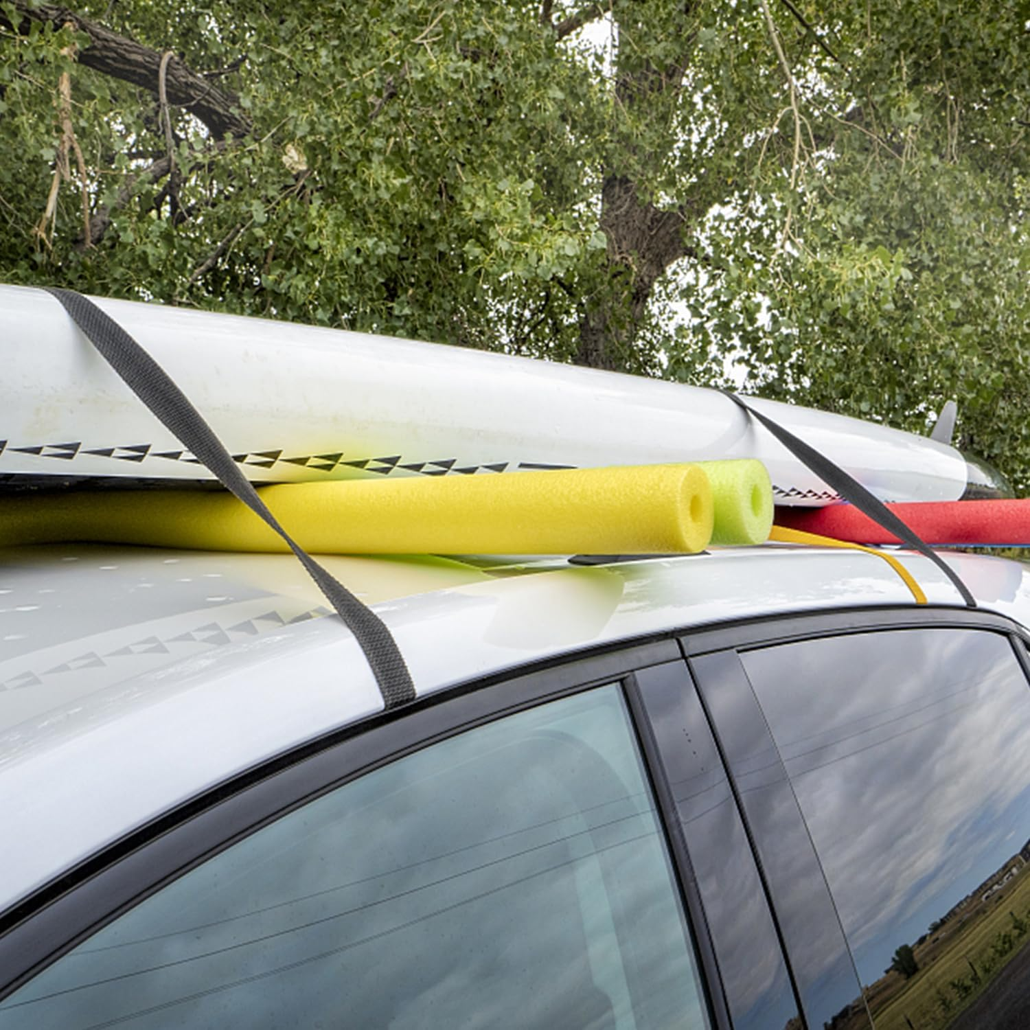 4PCS Tie down Strap Cargo Straps with Fastening Buckle for Car Luggage（3M） image number 2