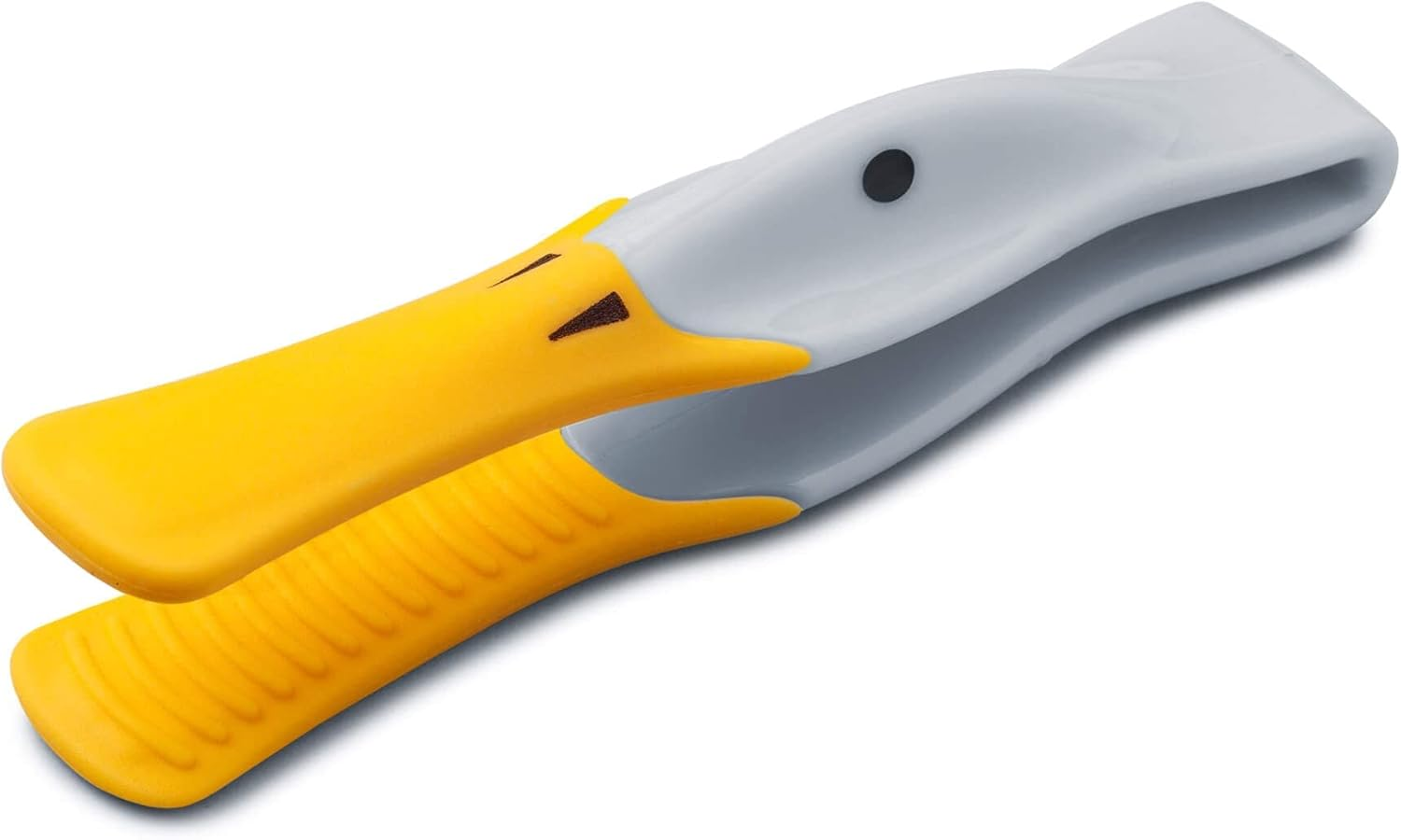 Zeal J202B Silicone Toast Tongs for Toasters &ndash; Duck Design - Grey