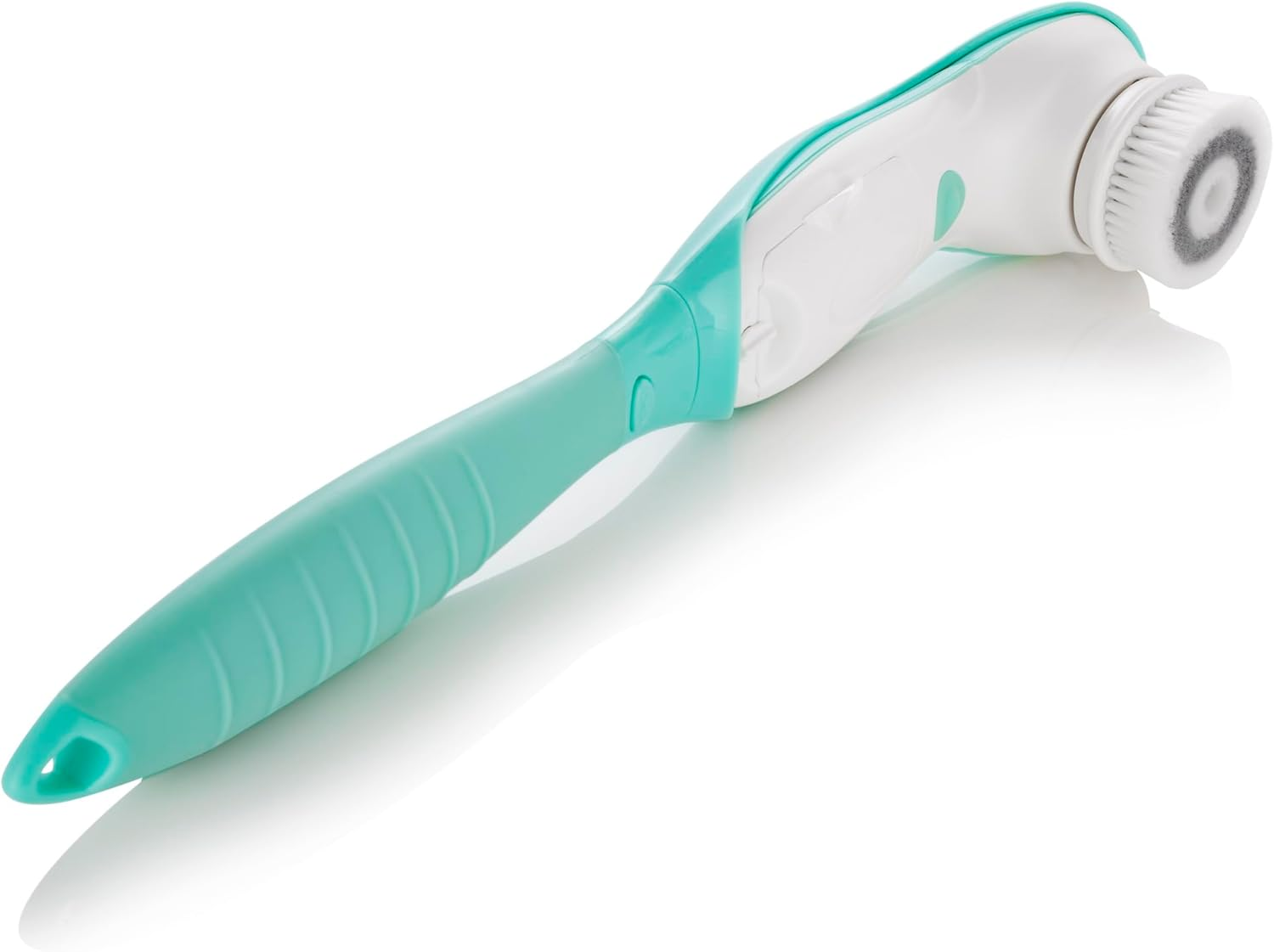 Fancii 7 in 1 Waterproof Electric Facial & Body Cleansing Brush Kit with Handle and 6 Brush Heads - Best Advanced Microdermabrasion Scrub System for Face (Aqua) image number 3