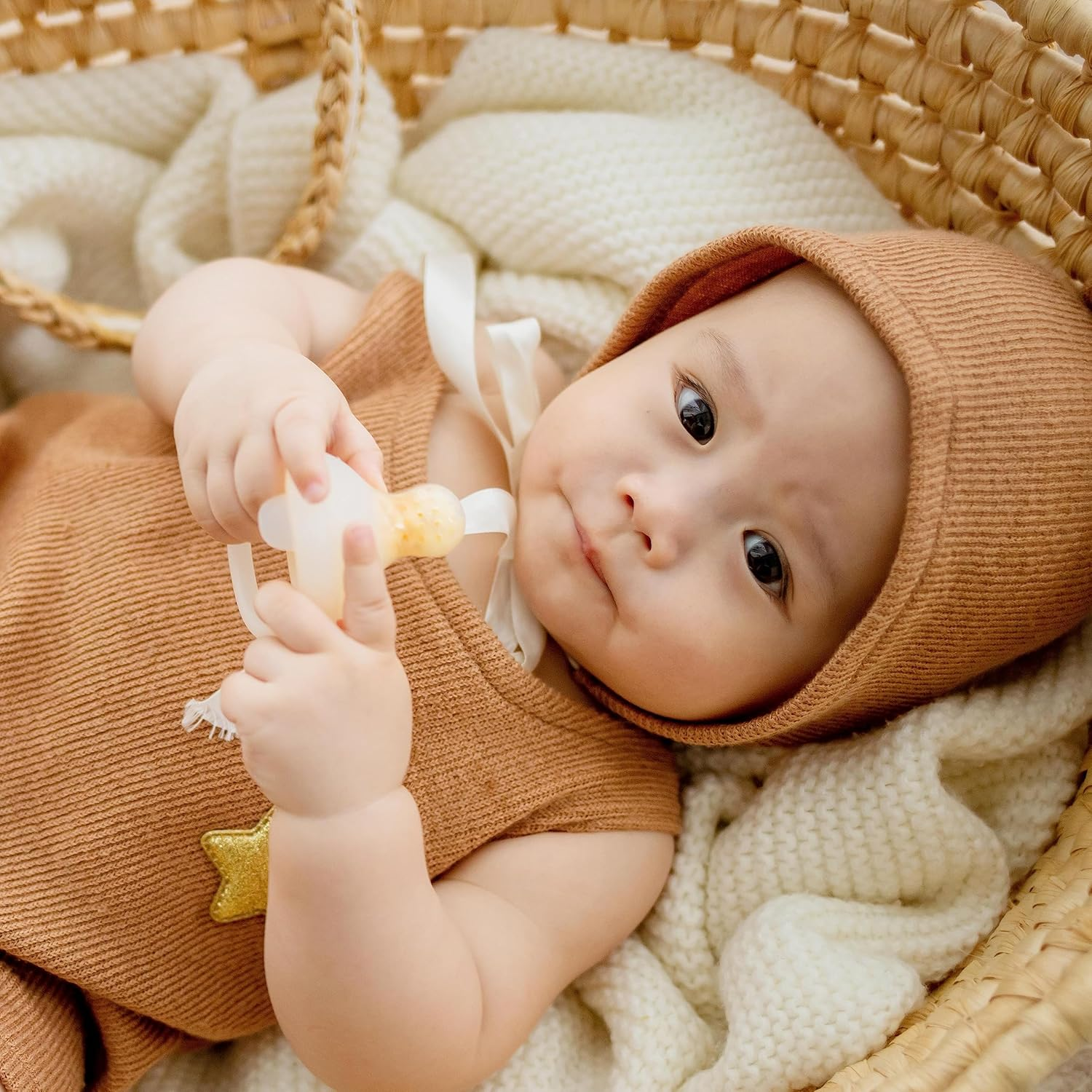 Baby Fruit Feeder Baby Fresh Food Feeder Pacifier - 2 Packs Silicone Fruit Feeder BPA Free image number 3