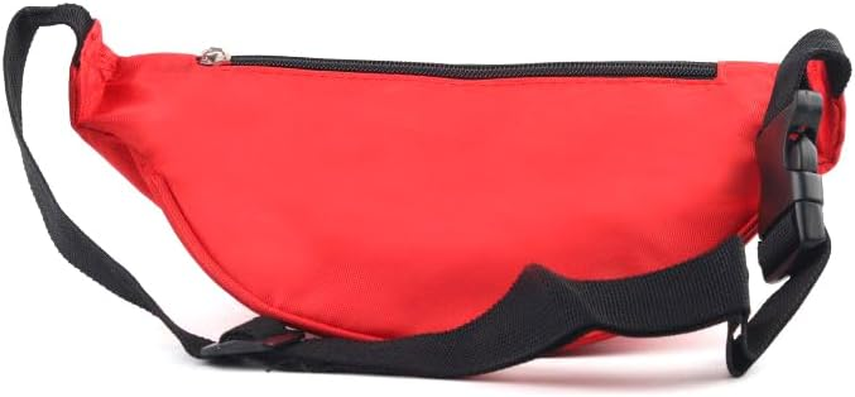 First Aid Fanny Pack Bag Red Travel Rescue Pouch Empty First Responder Medicine Medical Bags for Car Home Outdoors Road Trips Workshop Camping Hiking (Red) image number 6
