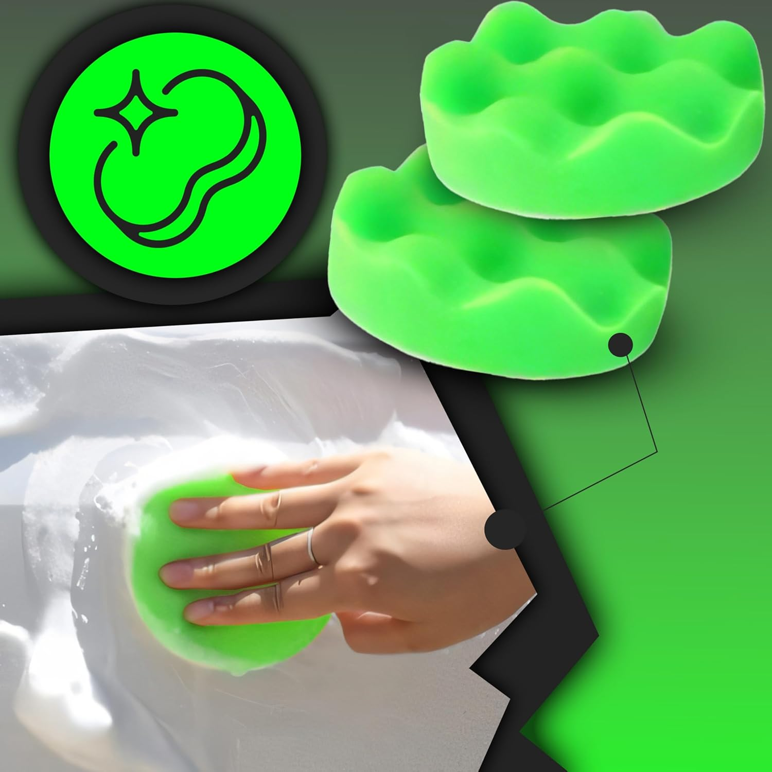 Retoo Car Cleaning Set 21 Pieces Car Care Set, Cleaning Brushes, Microfibre Cloths, Rim Brush, Car Wash Brush, Wash Set for Interior and Exterior, Cordless Screwdriver Brushes image number 6