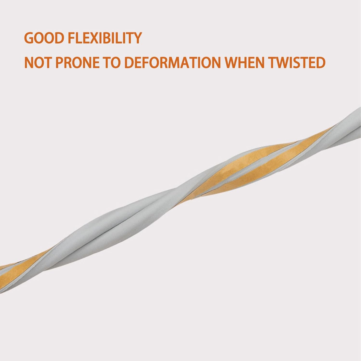 Window Seal Strip 20 Feet White Self Adhesive Draft Excluder for Doors and Windows This Versatile Door Seal Strip Provides Effective Weather Stripping and Draft Proofing image number 6