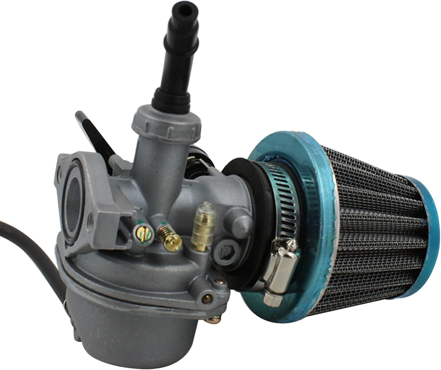 PZ19 Carburetor with Fuel Filter Air Filter Kit Replacement for 50Cc 70Cc 90Cc 110Cc 125Cc ATV Dirt Bike Go Kart image number 4