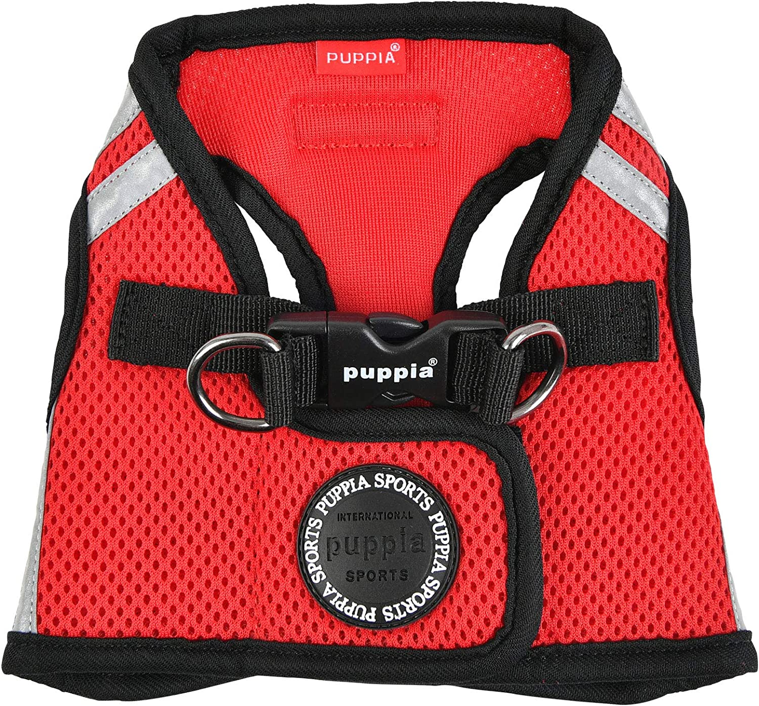 Puppia Soft Vest Harness Pro - Red - M