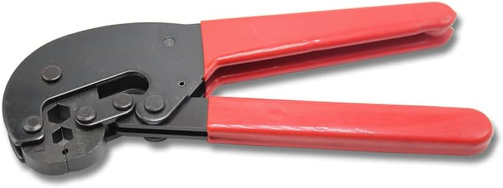 ZONADA Hex Crimping Tool Heavy Duty Carton Steel Hand Crimping Tool F-Type Connector Aerial Coaxial Pliers F-Connectors F-59/6/11 RG59, RG62, RG6 Satellite TV Cable Screw Crimp image number 2