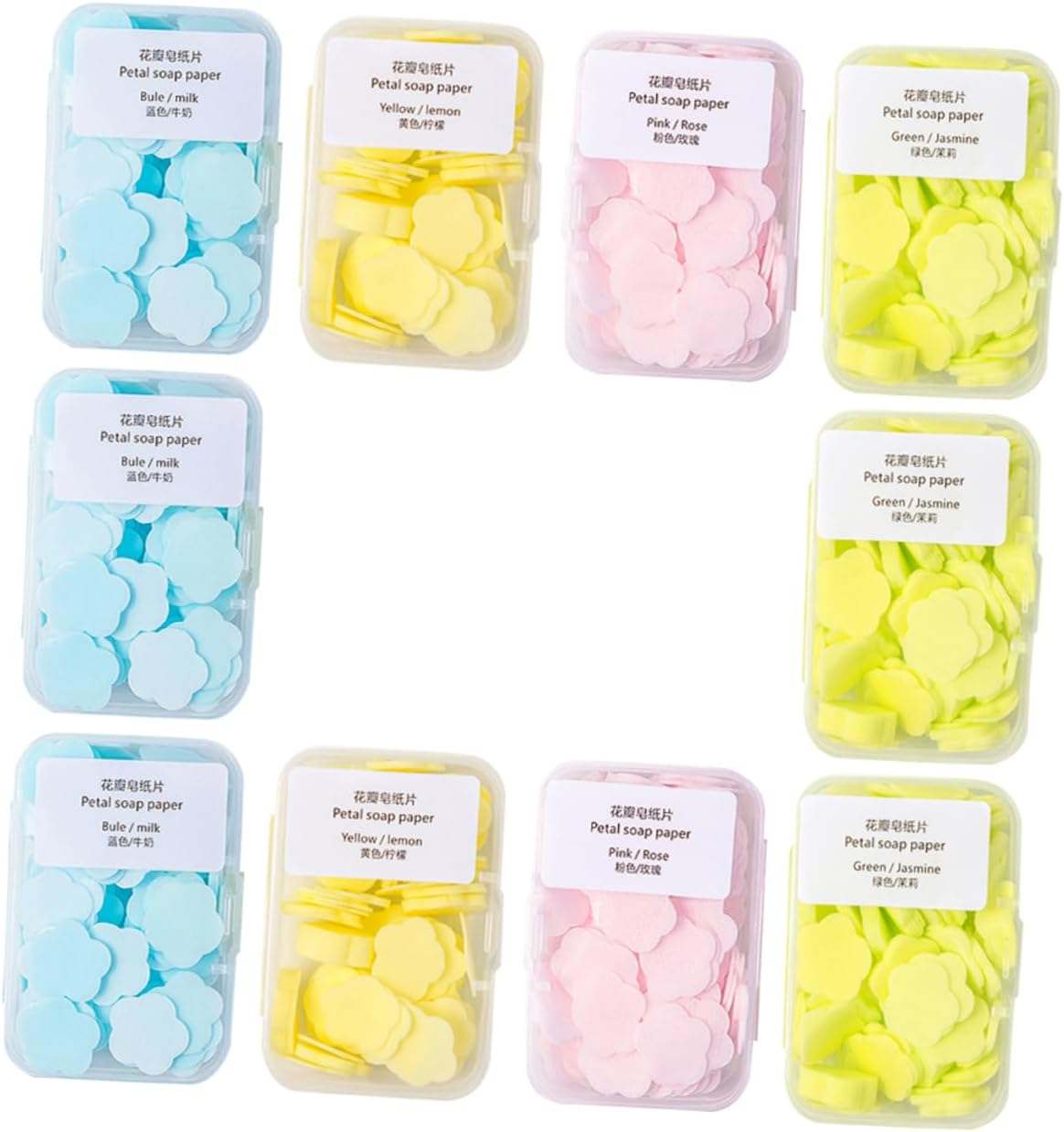 Gatuida Compact and Lightweight Portable Soap Flakes for Travel Hand Wash Refill Mini Toiletries image number 3