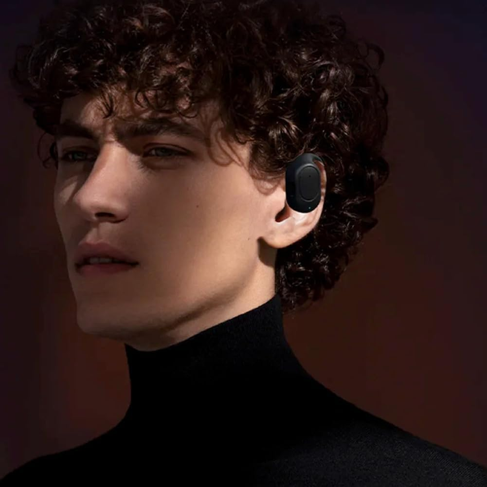 Aswalling Wireless Headphones Bluetooth Headset with Microphone Bone Conduction Handsfree Noise Canceling Earphones image number 6