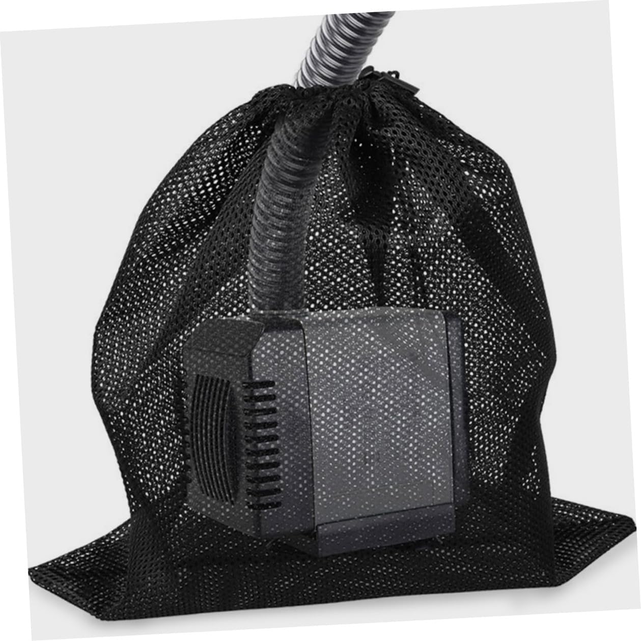 Large Filter Bag with Drawstring High-Efficiency Polyester Mesh Pump Protection for Outdoor Ponds and Aquariums Multiuse Water Filtration Strainer for Enhanced Purity image number 3