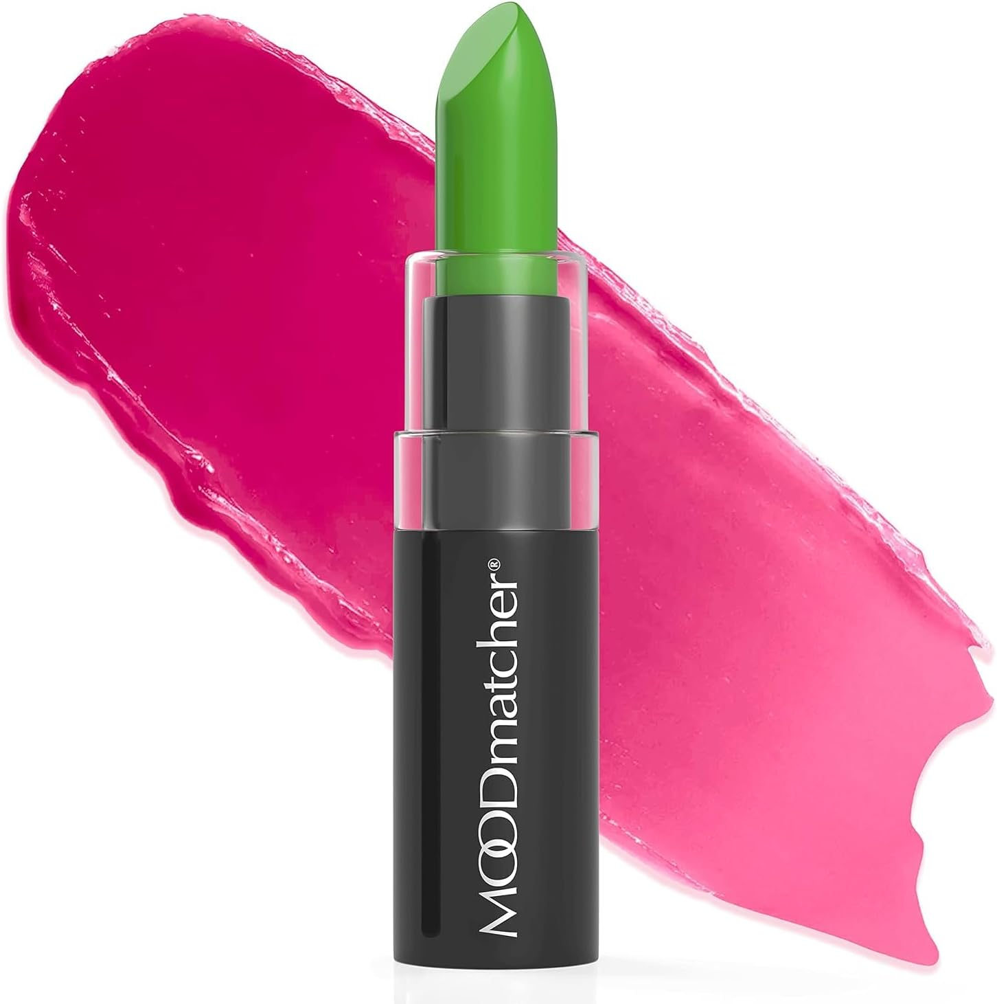 Moodmatcher Original Color Changing Lipstick &ndash; 12 Hours Long-Lasting, Moisturizing, Smudge-Proof, Glamorous Personalized Color, Premium Quality &ndash; Made in USA (Green)