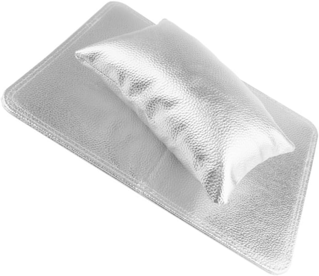 DONFAMDS Comfortable Nail Pillow Hand Rest Cushion Set Lightweight Sturdy Mat and Arm Rest for Nails Manicure Pedicure Salon and Home Use Stain Resistant Tech Tool