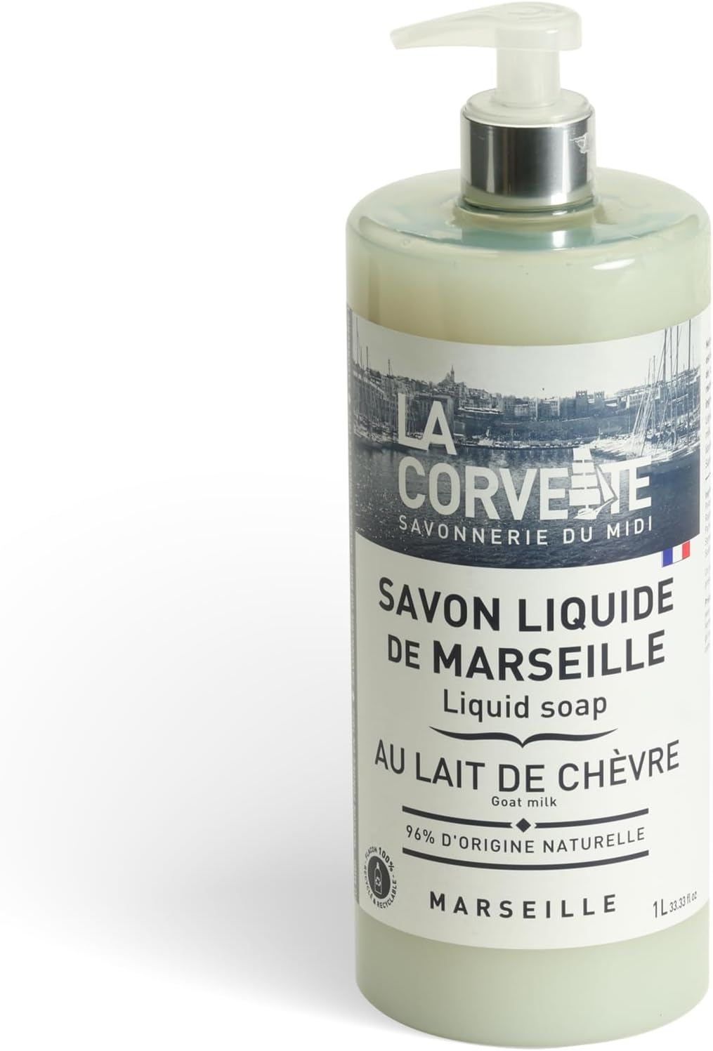 La Corvette - Liquid Soap with Goat'S Milk, 1 Litre