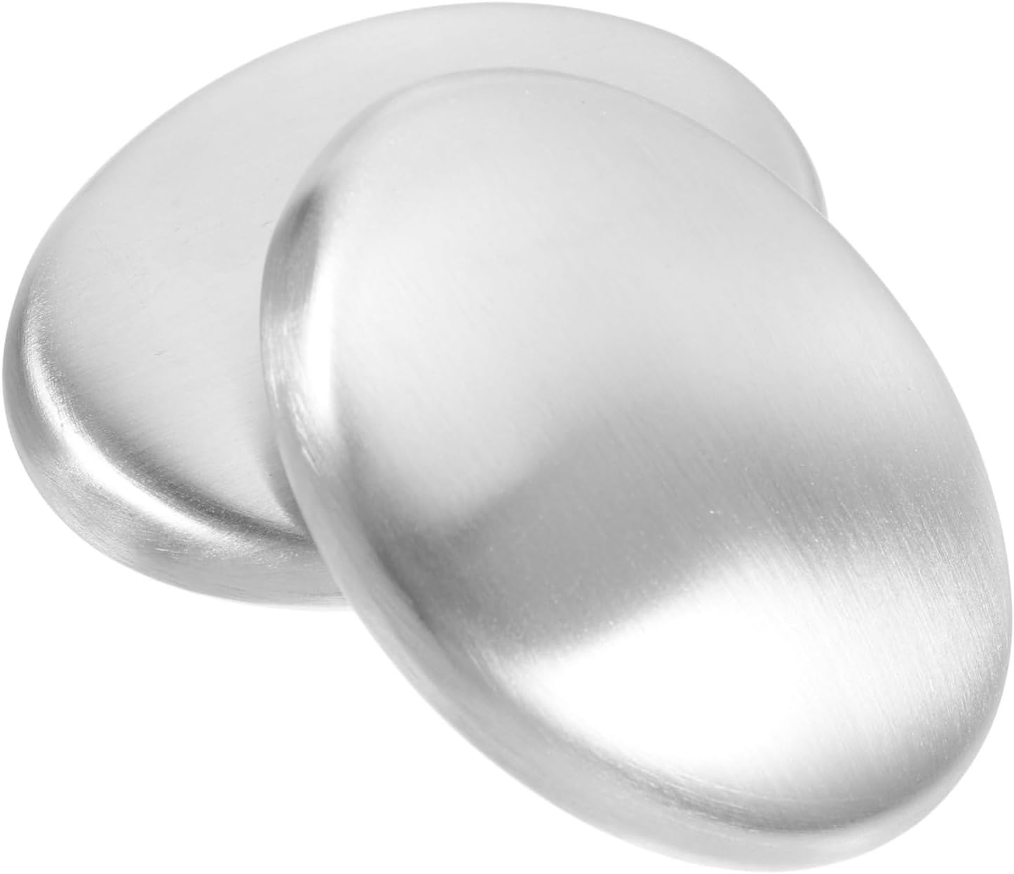 TINEASUR 2Pcs Metal Soap Bars Stainless Steel Odor Eliminating Soaps for Home Restaurant Use image number 5