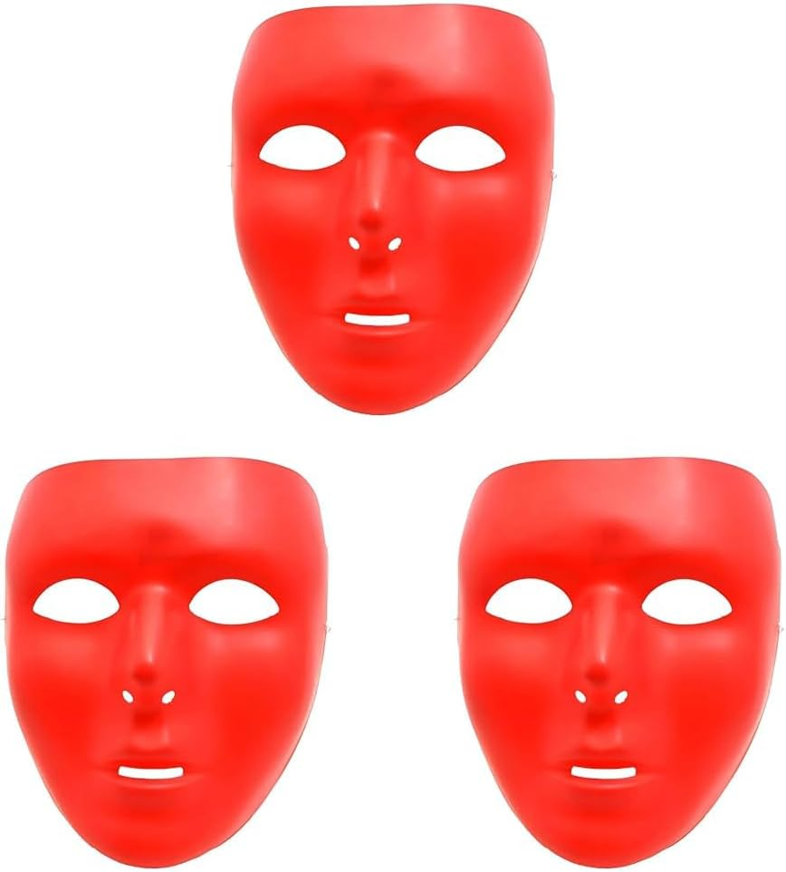 Full Face Mask - Red image number 1