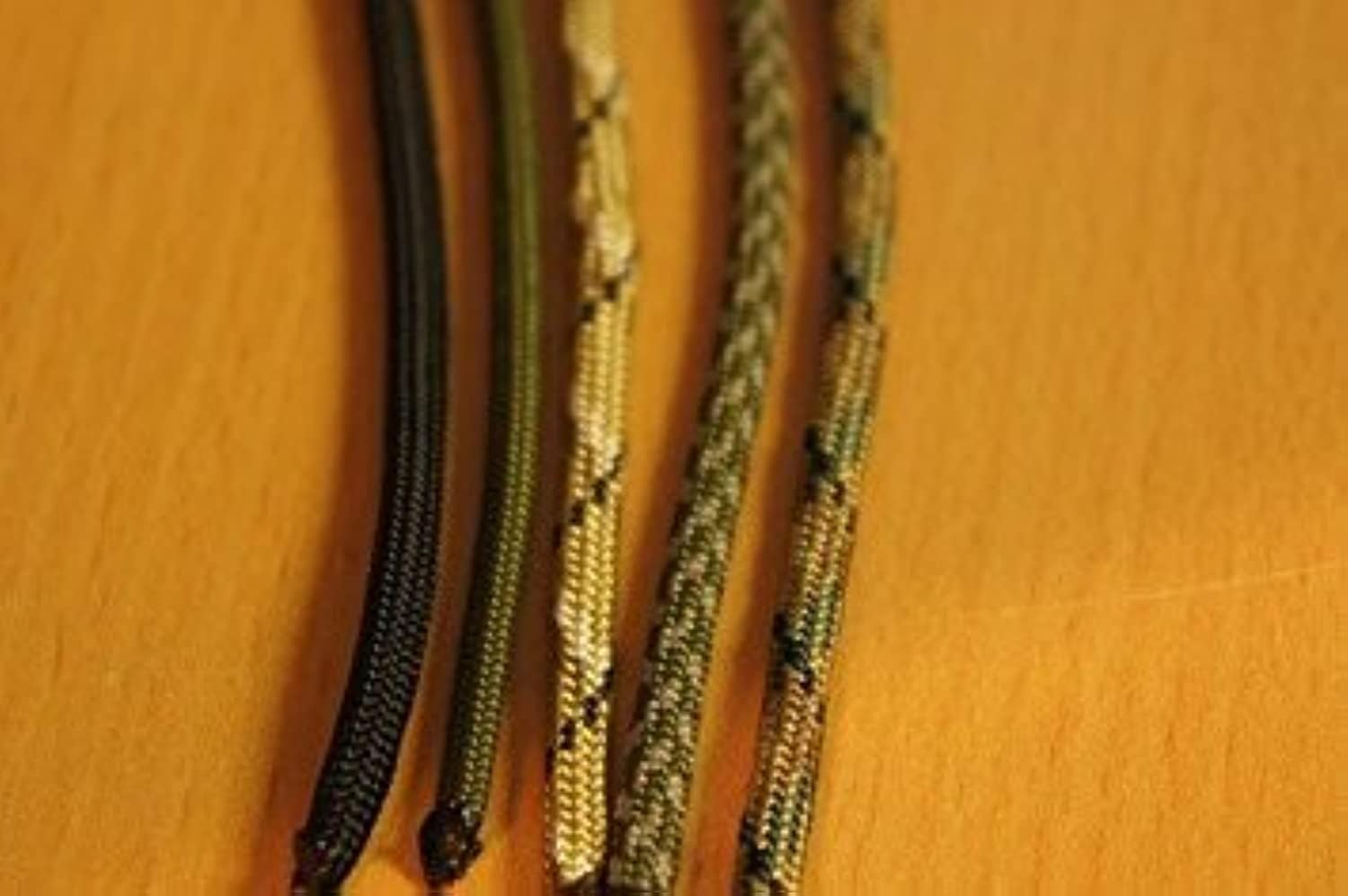 Paracord Planet - 550 Paracord - Five Colors 100 Feet Total image number 1