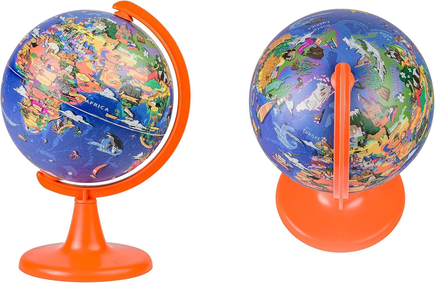 15Cm Puzzle Globe with 100Pc Puzzles 'My World' Globe. Rotating, Spinning, Playing, Finding Out about Countries on the Earth