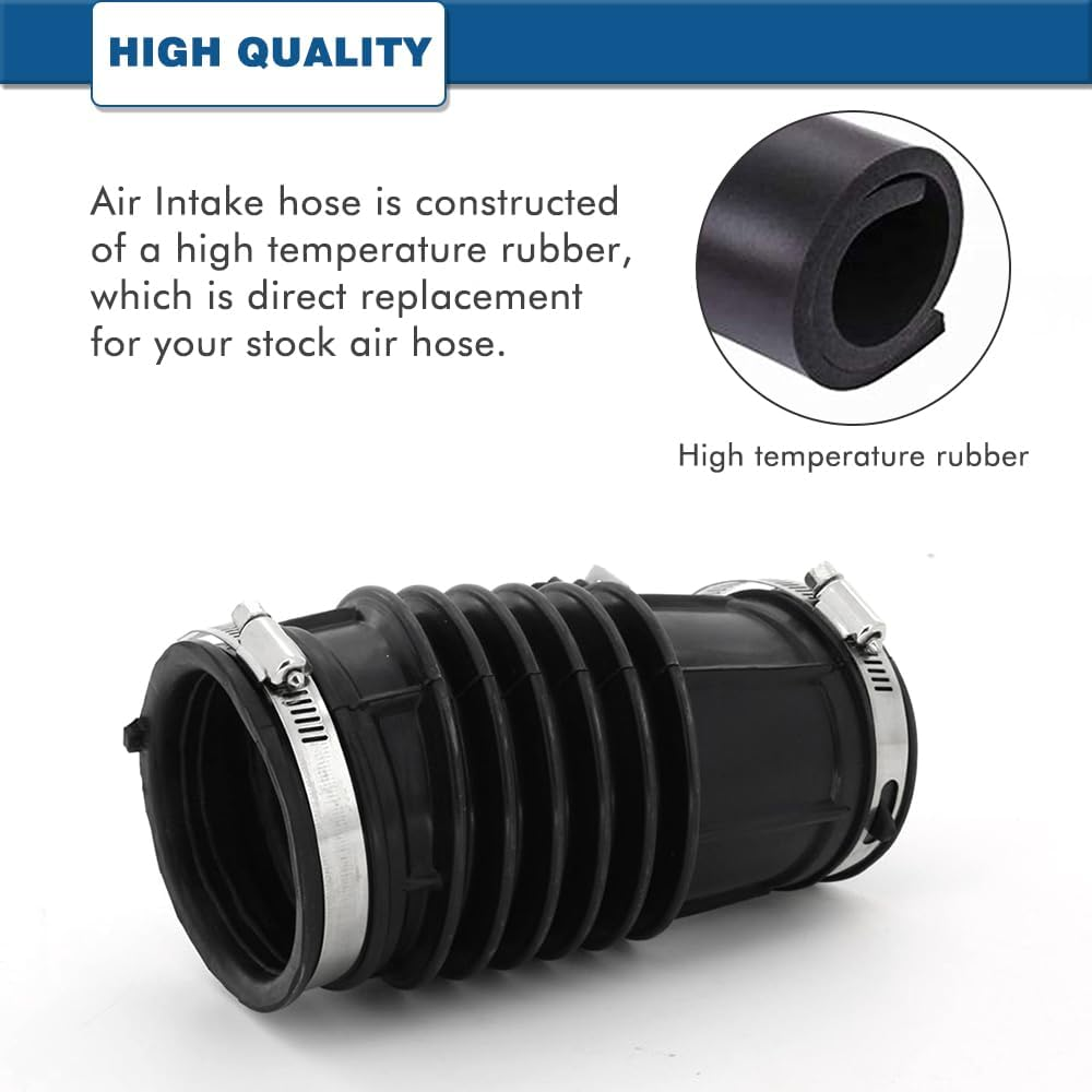Air Intake Hose Compatible with Honda CRV 2.4L 2015-2016 - Intake Filter Tube Replaces # 17228-5LA-A00 - Air Intake Duct Tube Boot image number 5