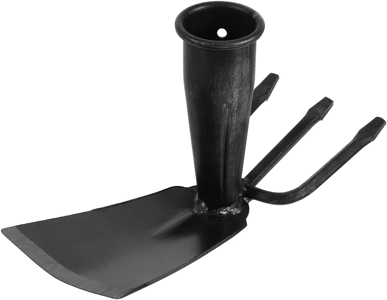 ARTIBETTER Hand Gardening Hoe and Rake Replacement - Carbon Steel Dual Head Tool for Weeding, Digging, and Soil Loosening - 8.07 X 4.25 X 2.95 Inches image number 3