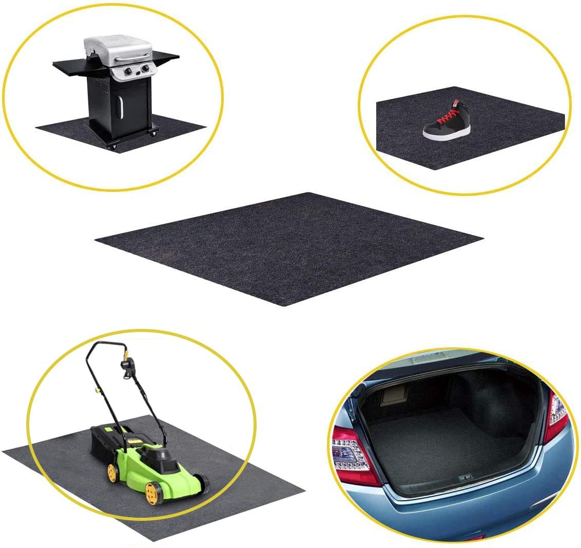 Under Grill Mat,Premium Grill Mat for Deck, under Grill Floor Mats to Protect Deck,Bbq Mat for under BBQ, Absorbent Oil Pad Protector for Decks and Patios,Waterproof, Reusable,(36X30 Inches) image number 2