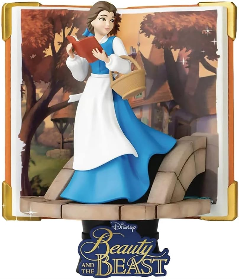 Beast Kingdom | D Stage Disney Story Book Series Beauty and the Beast - Belle | Collectable, Figurine