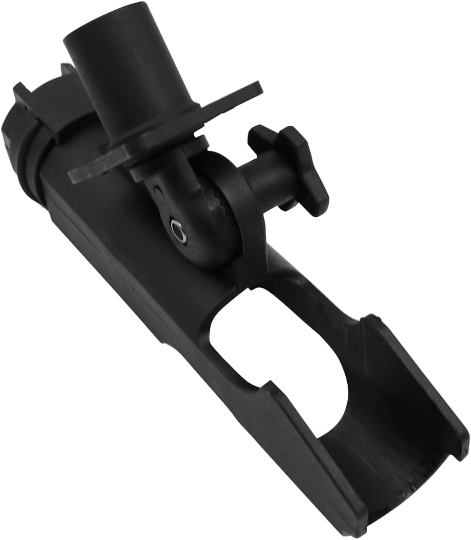 Fishing Rod Holder 360 Degree Adjustable Rotation Base Screws for Boat Kayak Fishing Vertical Boat Accessories for Attaching to Boat Rails Fence Adjustable Fishing Rod Racks