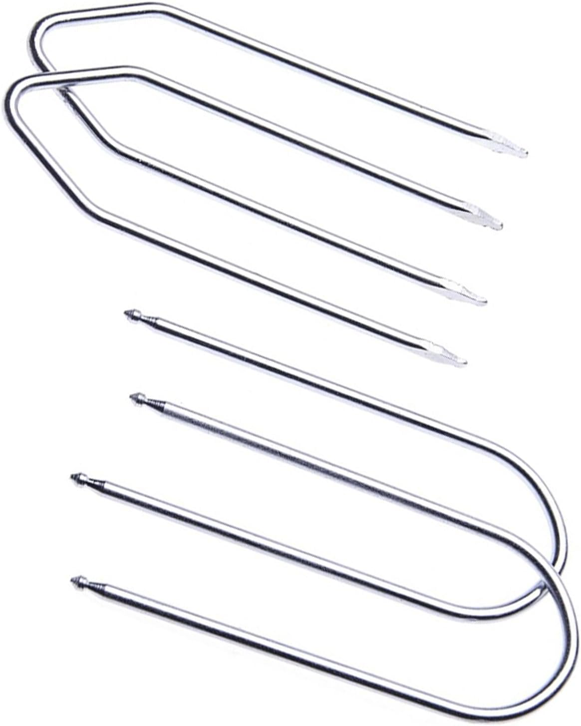 4 Pcs Car Radio Removal Tool Key, Car Radio Removal Tool Kit - U & V Shape Universal Audio Release Keys, Car Stereo Removal Tools Professional Auto Stereo Removal Set for Easy Access & Repair